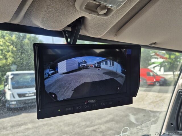 Pritschenwagen Fuso FUSO 9C18 Canter Alu Pritsche 5.5m Kran 3x hydr.