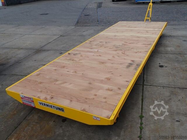 Heavy-duty Trailers SAGO TPW 18 AL-AS - 18T - NEU
