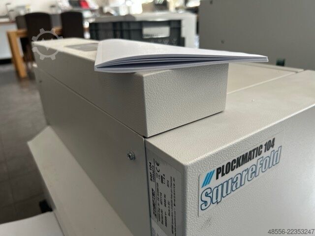 Document finishing system Ernst Nagel Foldnak 8 mit Trimmer