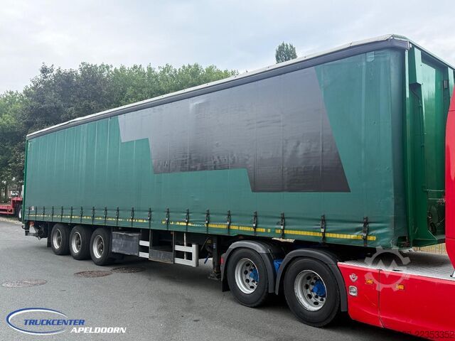 Curtain sided FLOOR FLO 12 27 6000 Kg Dhollandia, Liftingroof, BPW