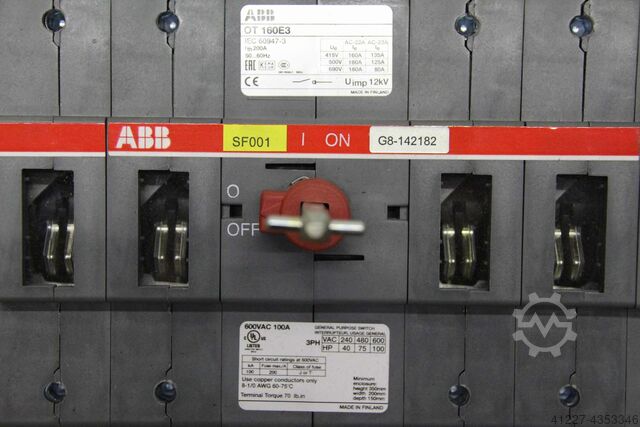Lasttrennschalter ABB OT 160E3