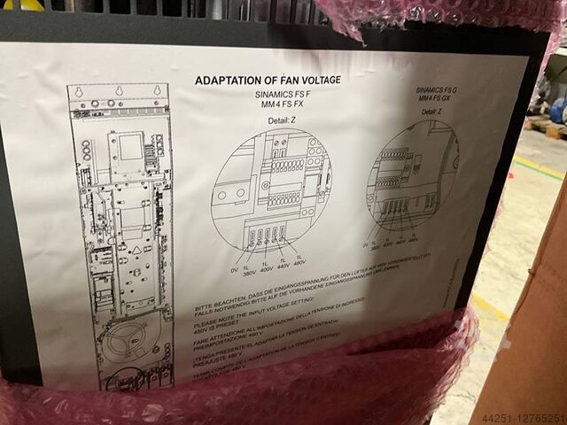 Frequency converter Siemens 6SE6440-2UD41-3GA1