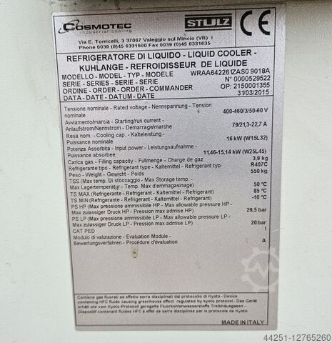 Industrial Cooler Cosmotec WRAA6423261ZAS0 9018A
