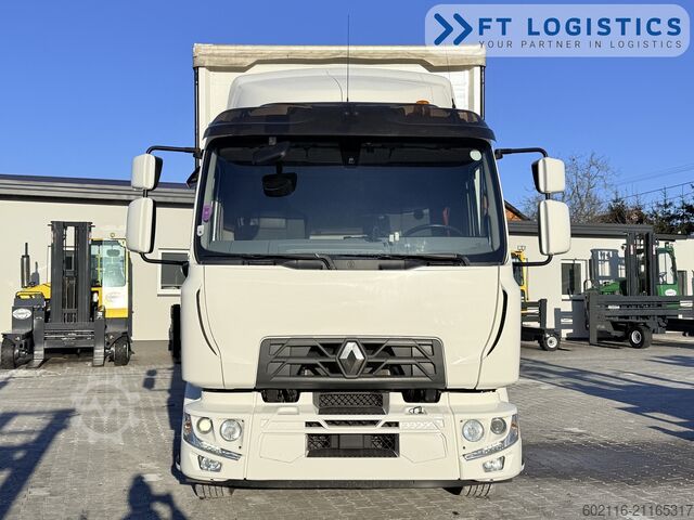 LKW mit Pritsche & Plane Renault D13 / 18 PALLETS / TAIL-LIFT / PLANEN