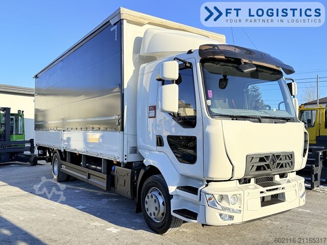 LKW mit Pritsche & Plane Renault D13 / 18 PALLETS / TAIL-LIFT / PLANEN