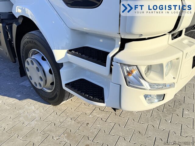 LKW mit Pritsche & Plane Renault D13 / 18 PALLETS / TAIL-LIFT / PLANEN