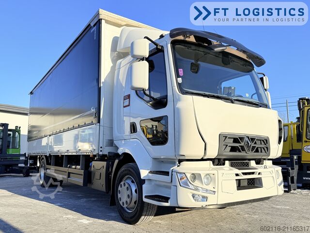 LKW mit Pritsche & Plane Renault D13 / 18 PALLETS / TAIL-LIFT / PLANEN