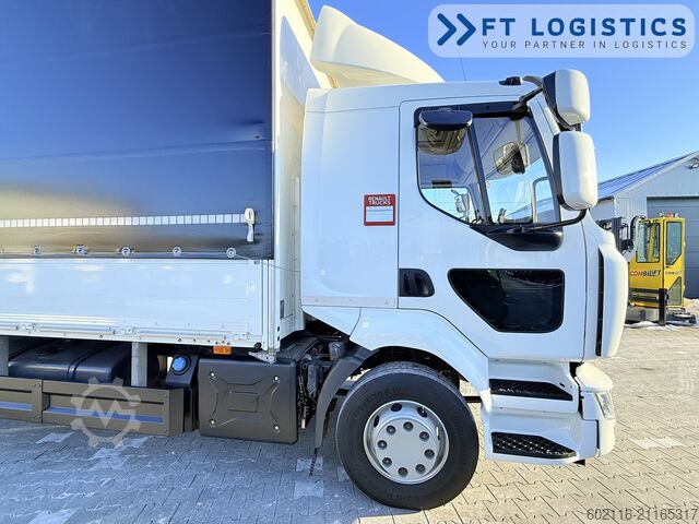 LKW mit Pritsche & Plane Renault D13 / 18 PALLETS / TAIL-LIFT / PLANEN