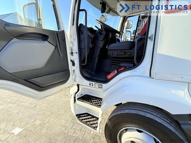 LKW mit Pritsche & Plane Renault D13 / 18 PALLETS / TAIL-LIFT / PLANEN