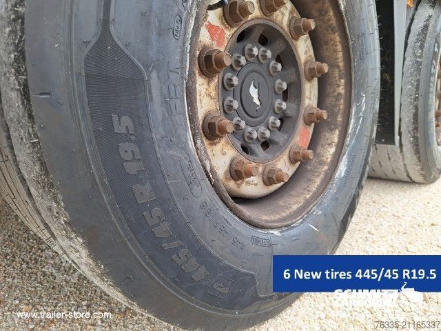 Auflieger mit Pritsche & Plane Schmitz Cargobull Curtainsider Mega