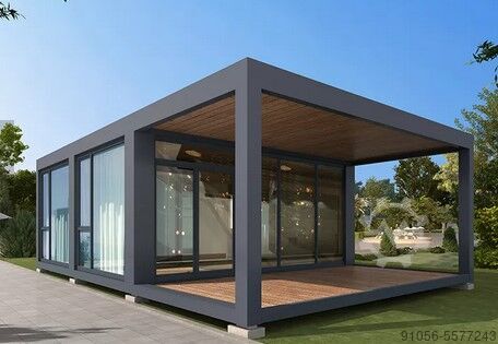 Wohncontainer 54m² - Containeranlage Modurazell GmbH 