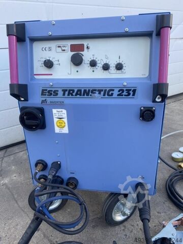 WIG und Elektro DC Inverter Schweißgerät, WIG Schweißmaschine ESS Transtig 231 (DC)