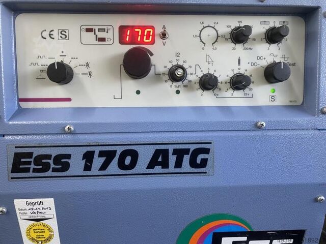 WIG und Elektro Inverter Schweißgerät, WIG Schweißmaschine ESS 170 ATG (AC-DC)
