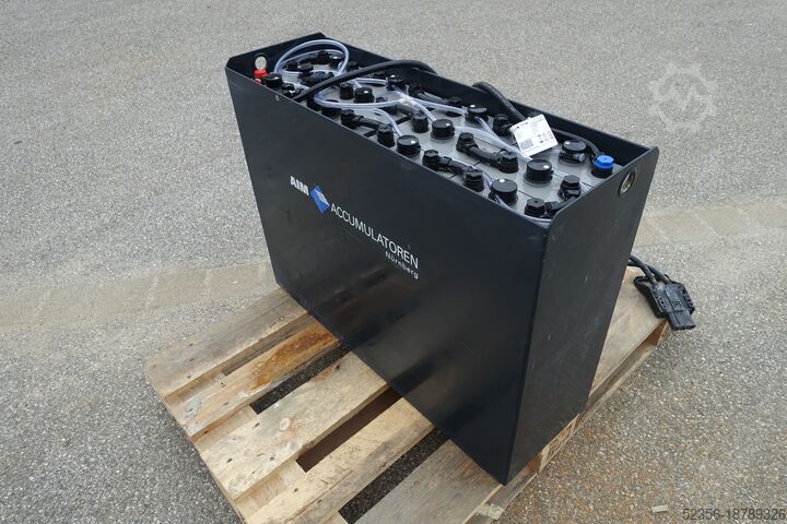 Forklift battery AIM Staplerbatterie 24v 4PzS500 C-5 75%