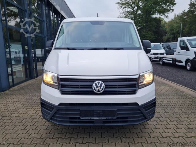 Pritschenwagen VW Crafter 35 Doka MR Pritsche AHK Klima 7 Sitzer