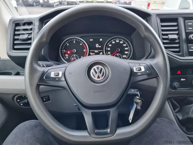 Pritschenwagen VW Crafter 35 Doka MR Pritsche AHK Klima 7 Sitzer