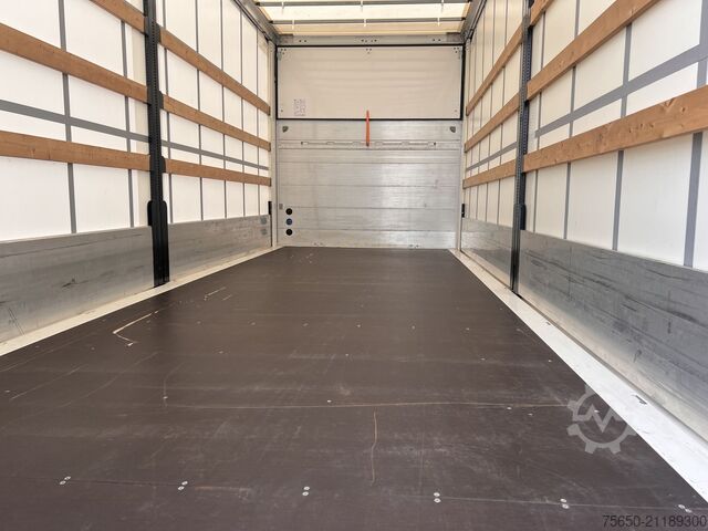 Anhänger mit Pritsche & Plane Möslein TPS 105 D-L  Planenanhänger, Ladebordwand + Durchladbar neuwertig