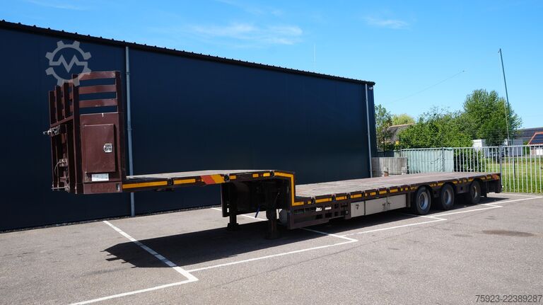 Semi low-loader Lintrailers 3 axle semi low loader extendable 650cm