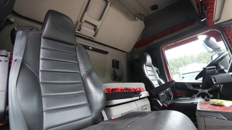 Crane truck Scania R 580 V8 6X4 LOGTRANSPORT COMBI WITH KESLA 2112...