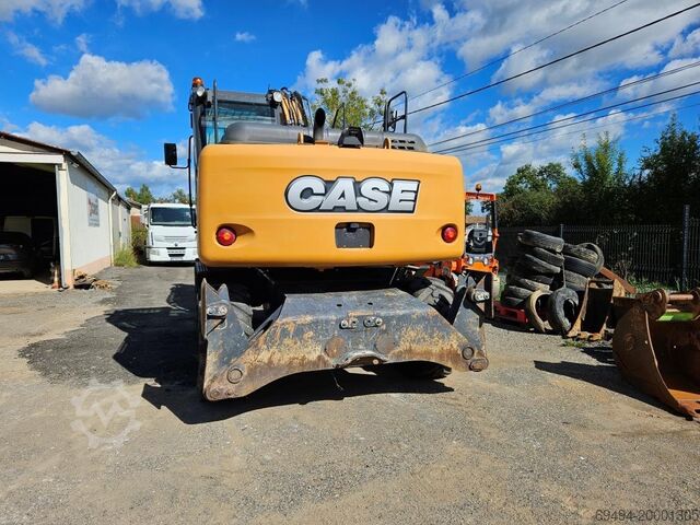 Wheeled excavator case WX 148