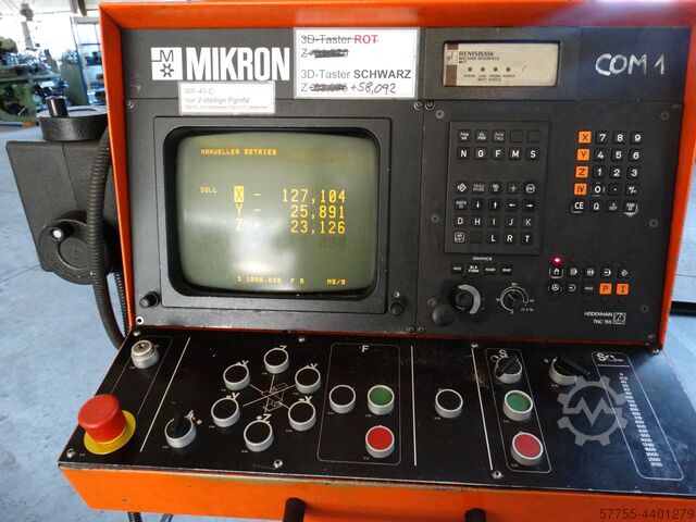 Universal-Werkzeugfräsmaschine Mikron WF 41 C