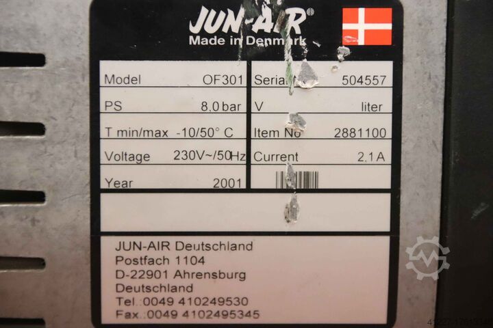 Quiet compressor Jun-Air OF301