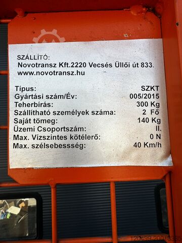 Personenkorb, Montagekorb  Personenkorb