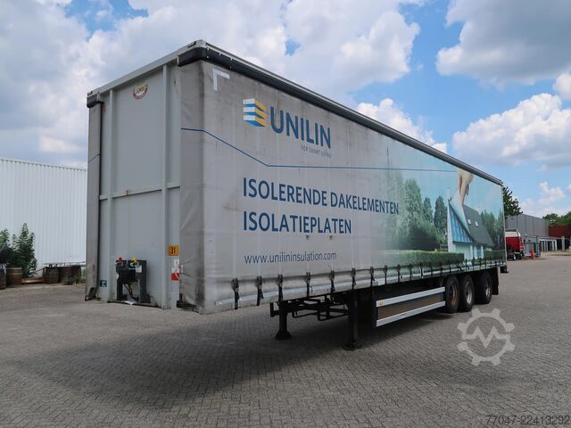 Schiebeplanen Jumbo DO 270SE O4, Lift & Lenkachse BPW, Staplerhalte...