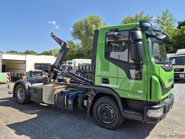 Abrollkipper iveco EuroCargo 120-220L Abrollkipper HIAB Multilift