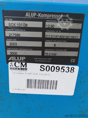 Schraubenkompressor S009538 ALUP SCK 101-08