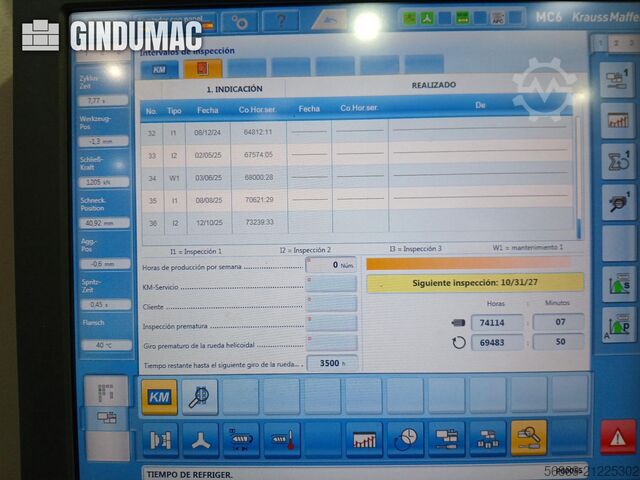 Krauss Maffei 160-750 EX Krauss Maffei 160-750 EX