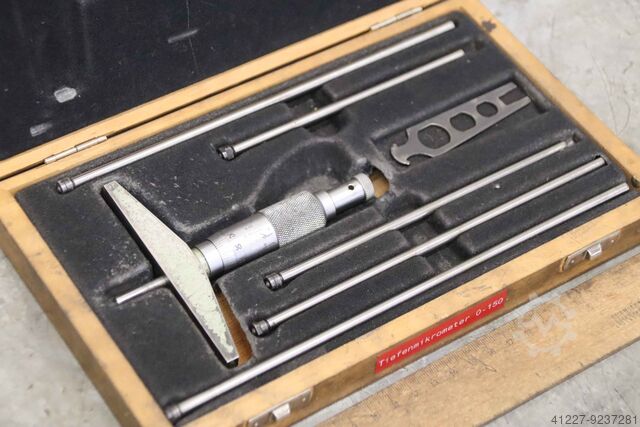 Depth micrometer unbekannt 0-150 mm