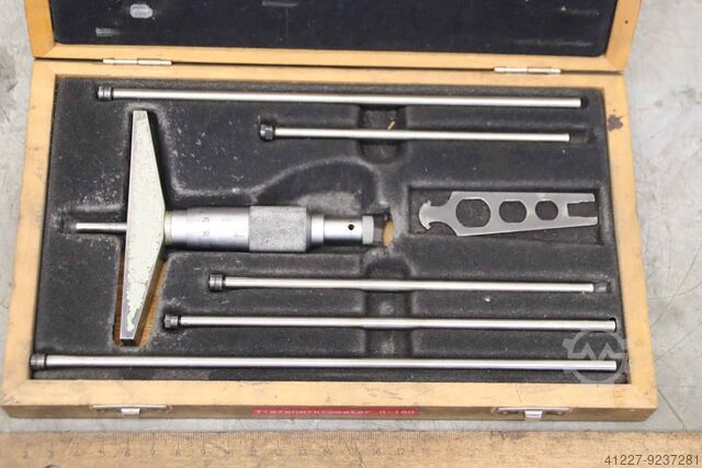 Depth micrometer unbekannt 0-150 mm