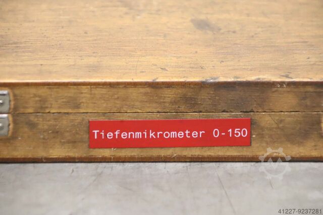 Depth micrometer unbekannt 0-150 mm