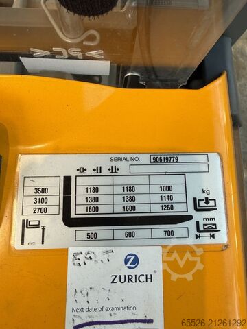 High Lift stacker Jungheinrich EJC 216 / nur 63 Std.