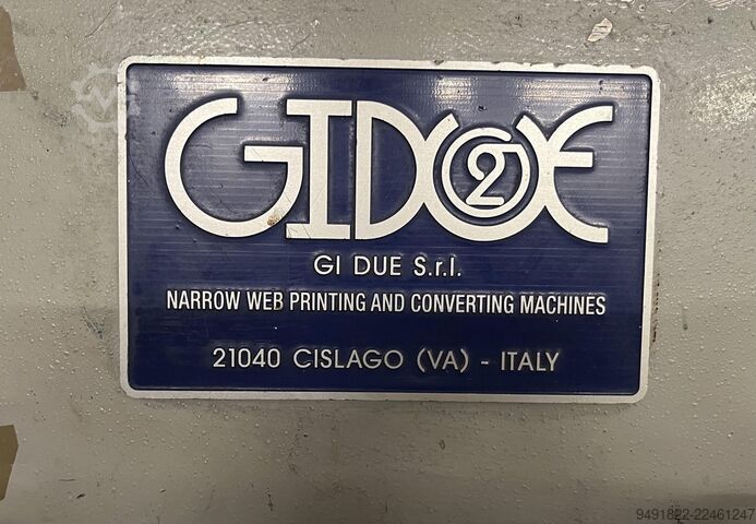Gidue Combat 2 370 6 UV Flexo Printing Machine Gidue Combat 2 370 6 UV