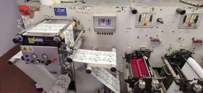 Gidue Combat 2 370 6 UV Flexo Printing Machine Gidue Combat 2 370 6 UV