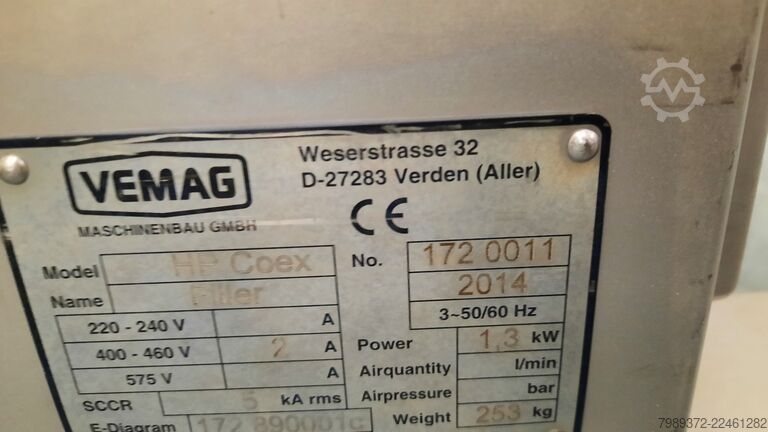Vemag HP Coex filler VEMAG HP COEX