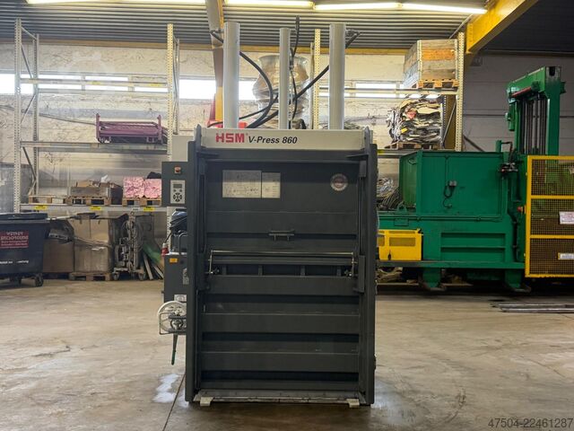 Bale press HSM V-Press 860 Plus