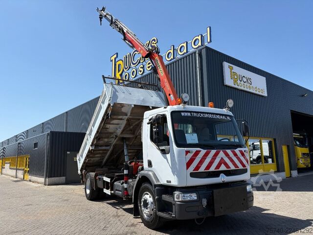 Crane Renault Premium + PALFINGER PK 10000.  2 X EXT.  + REMO...