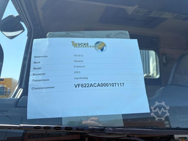 Crane Renault Premium + PALFINGER PK 10000.  2 X EXT.  + REMO...