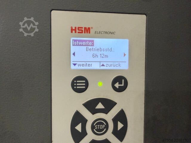 Bale press HSM V-Press 860 Plus