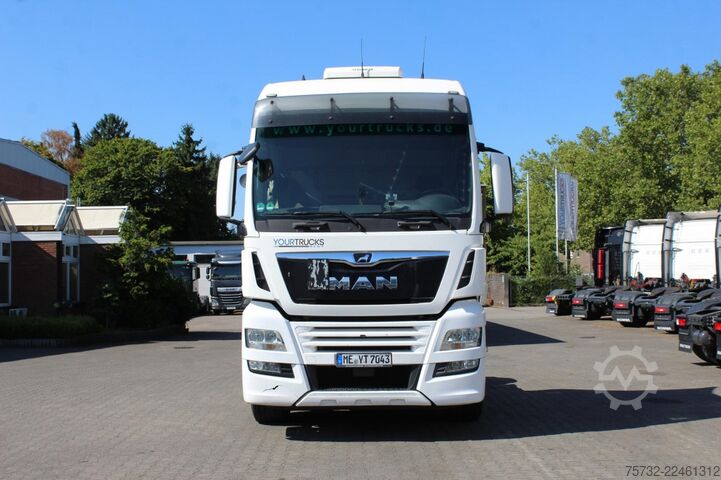 Standard tractor unit MAN TGX 18.500 E6 XXL  Retarder Kühlbox Navi 2Tanks