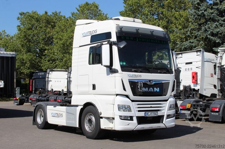 Standard tractor unit MAN TGX 18.500 E6 XXL  Retarder Kühlbox Navi 2Tanks