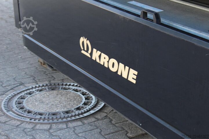 Open semitrailer with tarp Krone Plane Edscha Liftachse Pal.-Kasten