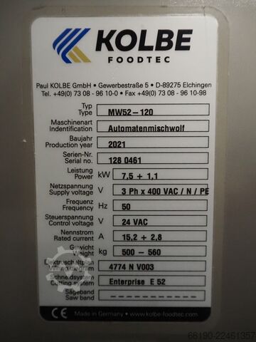 Mixer-grinder Kolbe MW52-120