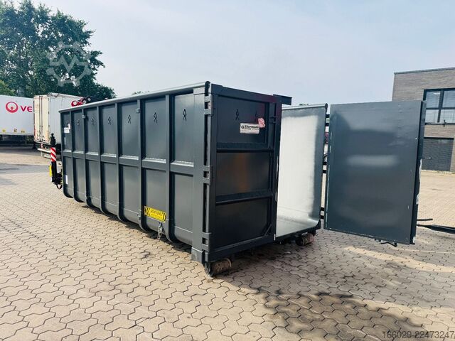 Swap body semitrailer  Abrollcontainer Container 6,5 m Kran  Fassi F150