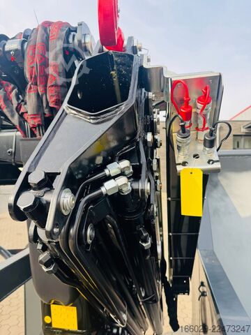 Swap body semitrailer  Abrollcontainer Container 6,5 m Kran  Fassi F150
