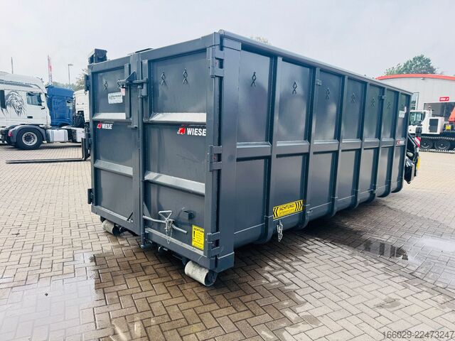 Swap body semitrailer  Abrollcontainer Container 6,5 m Kran  Fassi F150