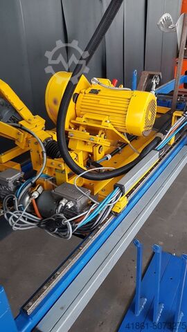 Rotor Blade Internal Belt Grinding Machine KMU RFSM 2000
